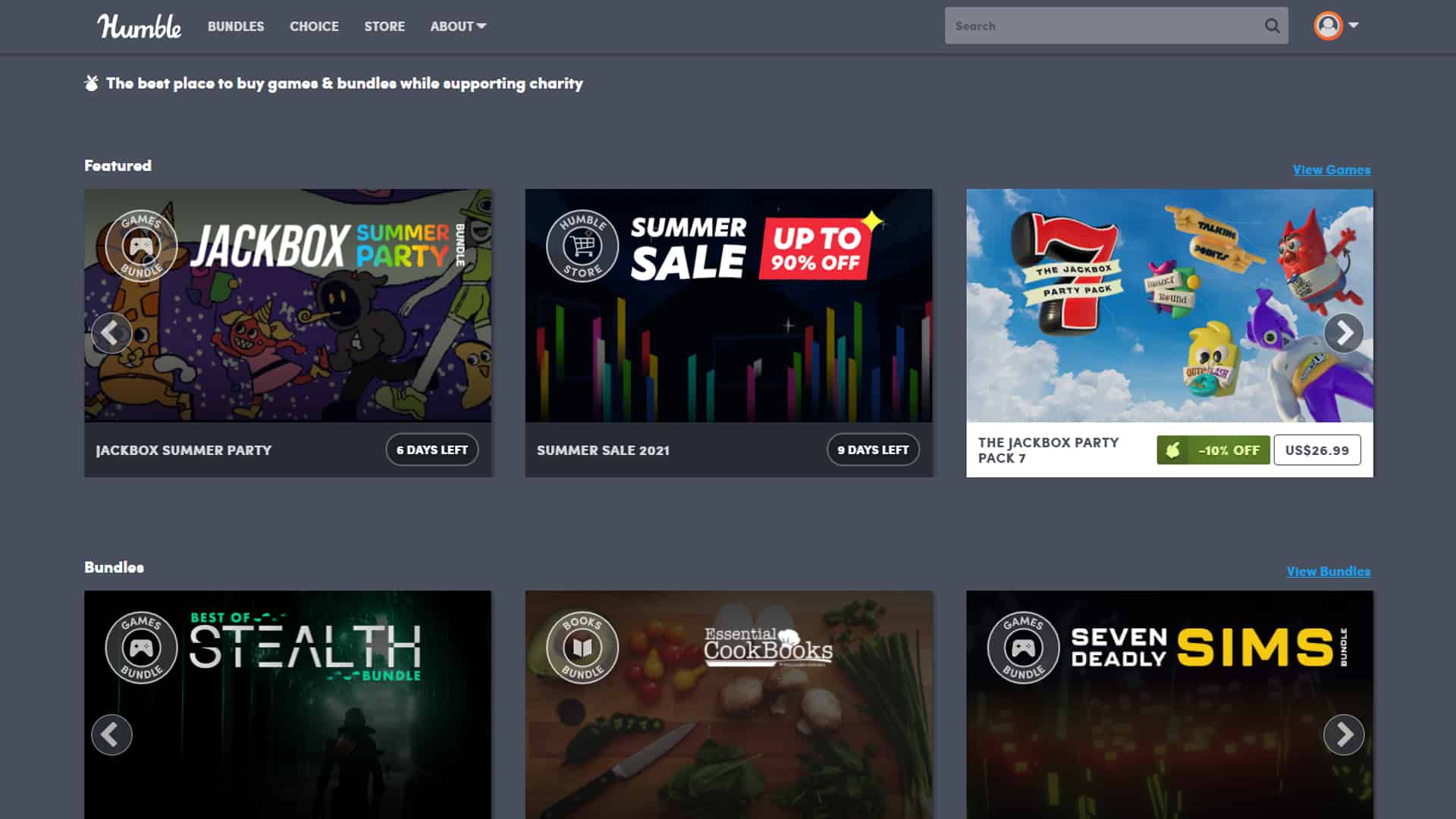 AWESOME HUMBLE BUNDLES AVAILABLE NOW - HUGE BUNDLE ENDING SOON +