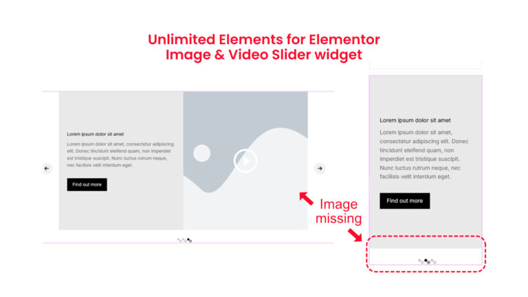 Image and Video Slider Mobile Issue Fix Banner